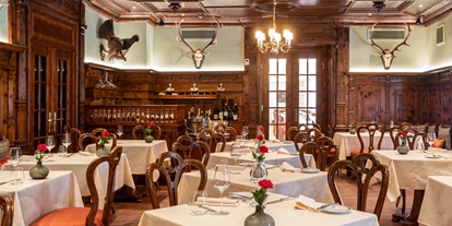 Luxusurlaub - Parkplatz: gebührenpflichtig in Gehweite - Hotel Sacher Salzburg, Restaurant Zirbelzimmer - Hotel Sacher Salzburg