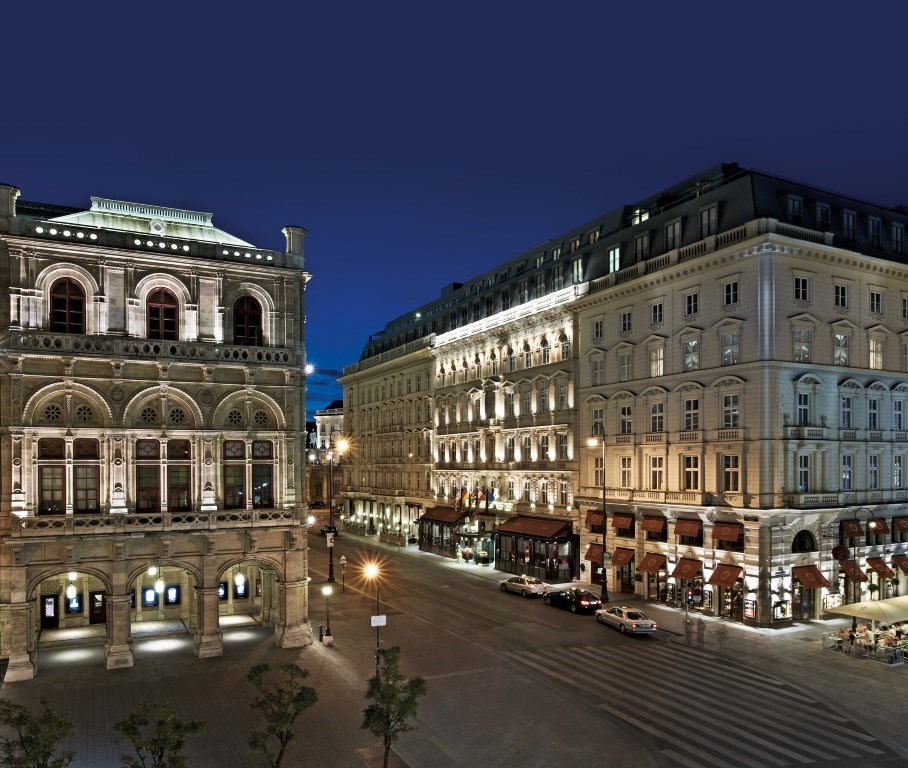 Luxushotel: Hotel Sacher Wien, Frontansicht - Hotel Sacher Wien