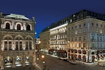 Luxushotel: Hotel Sacher Wien, Frontansicht - Hotel Sacher Wien