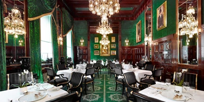 Luxusurlaub - Parkplatz: gebührenpflichtig in Gehweite - Hotel Sacher Wien, Restaurant Grüne Bar - Hotel Sacher Wien