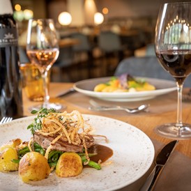 Luxushotel: Genießen Sie unsere leckeren Speisen in unserem Restaurant "Herd & Seele" - CESTA GRAND  Aktivhotel & Spa