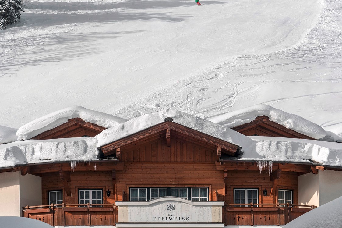 Luxushotel: Direkter Zugang zur Skipiste - DAS EDELWEISS Salzburg Mountain Resort