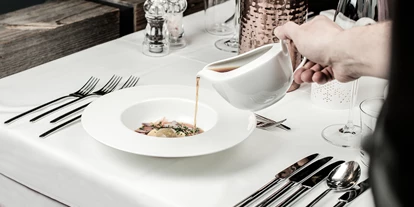 Luxusurlaub - Hotel-Schwerpunkt: Luxus & Familie - Halbpensions Restaurant - Hotel Rigele Royal****Superior