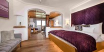 Luxusurlaub - Saunalandschaft: Dampfbad - Alpines Lifestyle Hotel Tannenhof