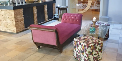 Luxusurlaub - Restaurant: Gourmetrestaurant - Oberösterreich - Wellnessbereich mit Saftbar und Obst - Genießerhotel Bergergut ****s