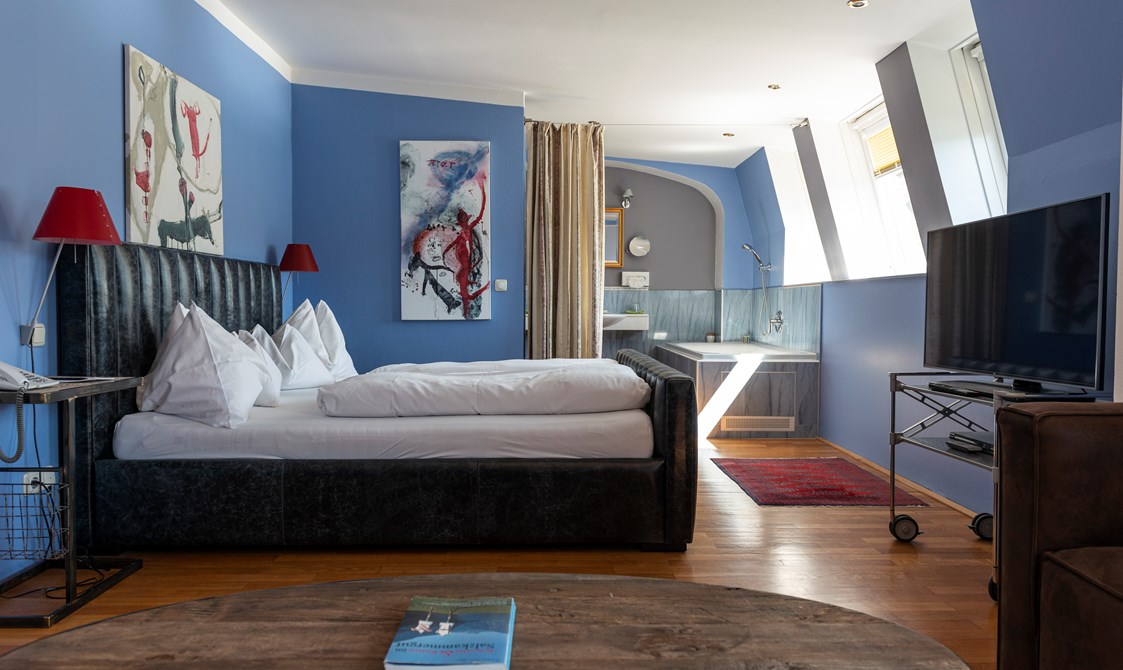 Luxushotel: Blue Suite (LOFT) - Cortisen am See