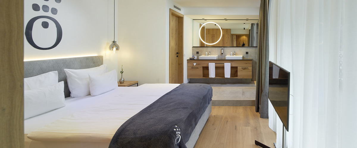 die HOCHKÖNIGIN - Mountain Resort Zimmerkategorien Penthouse FAMILY & FRIENDS Suite HOCHKÖNIGIN für 4 bis 6 Personen mit ca. 87 m²