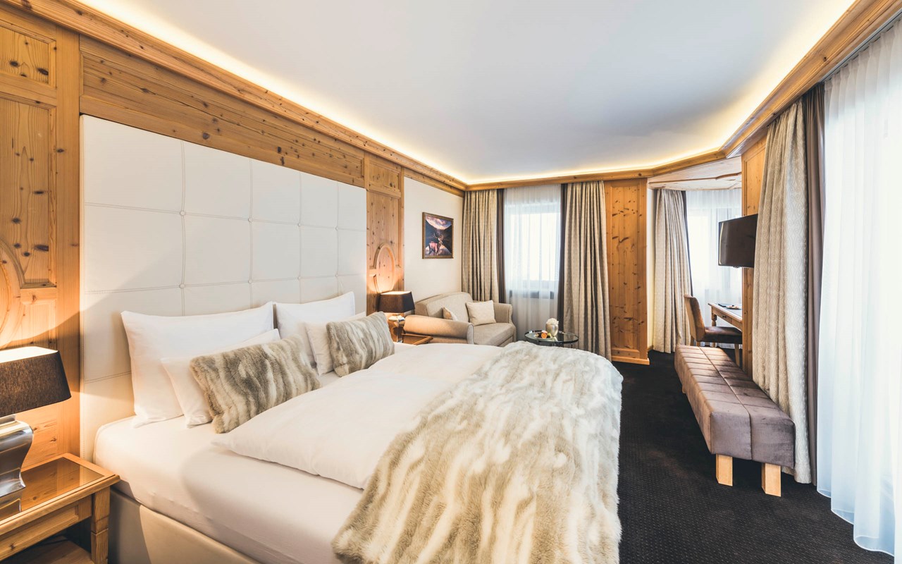 Schlosshotel Ischgl Zimmerkategorien Doppelzimmer Comfort Premium
