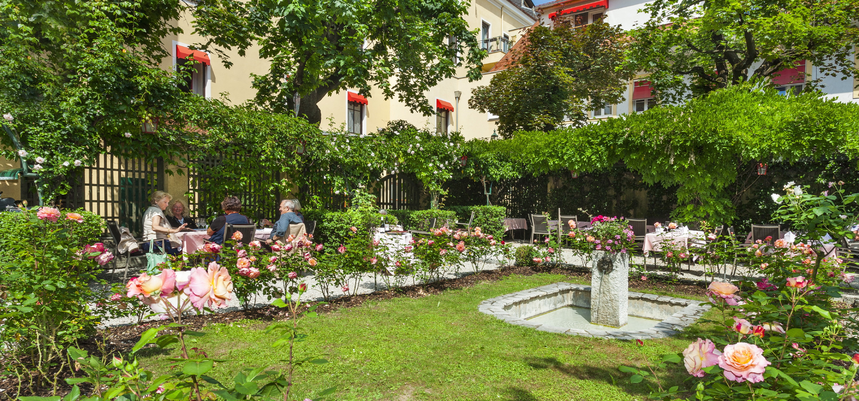 Luxushotel: Gastgarten - Parkhotel Graz