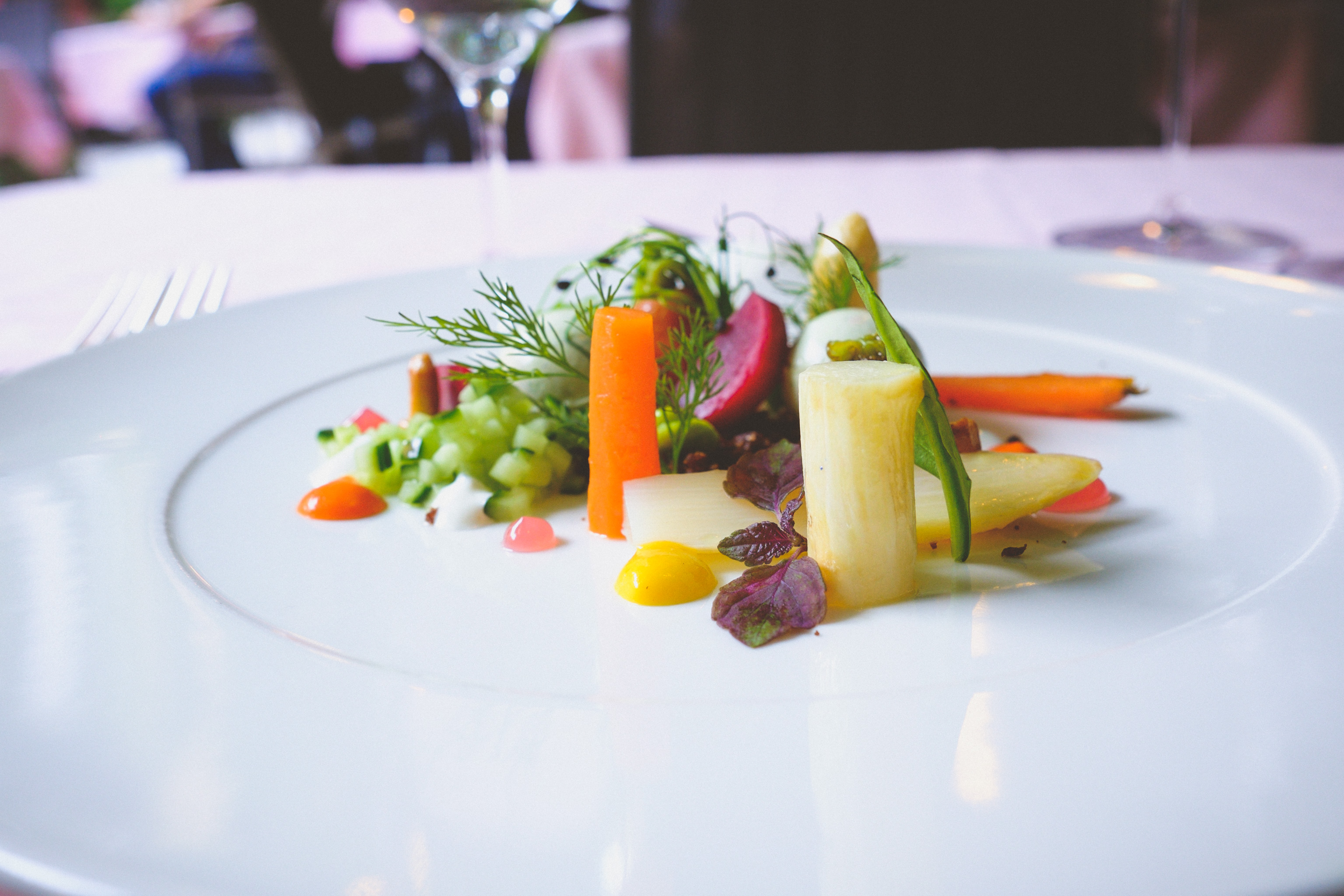 Luxushotel: Speisen im Restaurant Florian - Parkhotel Graz