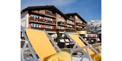 Luxusurlaub - Hotel-Schwerpunkt: Luxus & Familie - Sonnenterrasse im Winter - Hotel Sonnenburg