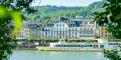 Luxusurlaub - Parkplatz: gebührenpflichtig in Gehweite - Bellevue Rheinhotel