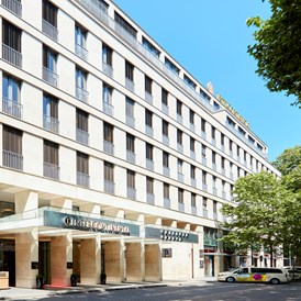 Luxushotel: Außenansicht Hotel - InterContinental Düsseldorf