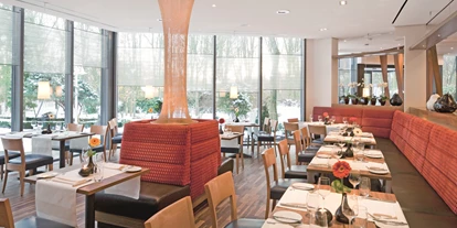 Luxusurlaub - Parkplatz: gebührenpflichtig in Gehweite - Mövenpick Restaurant - Mövenpick Hotel Münster