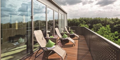 Luxusurlaub - Parkplatz: gebührenpflichtig in Gehweite - Loggia - Mövenpick Hotel Münster