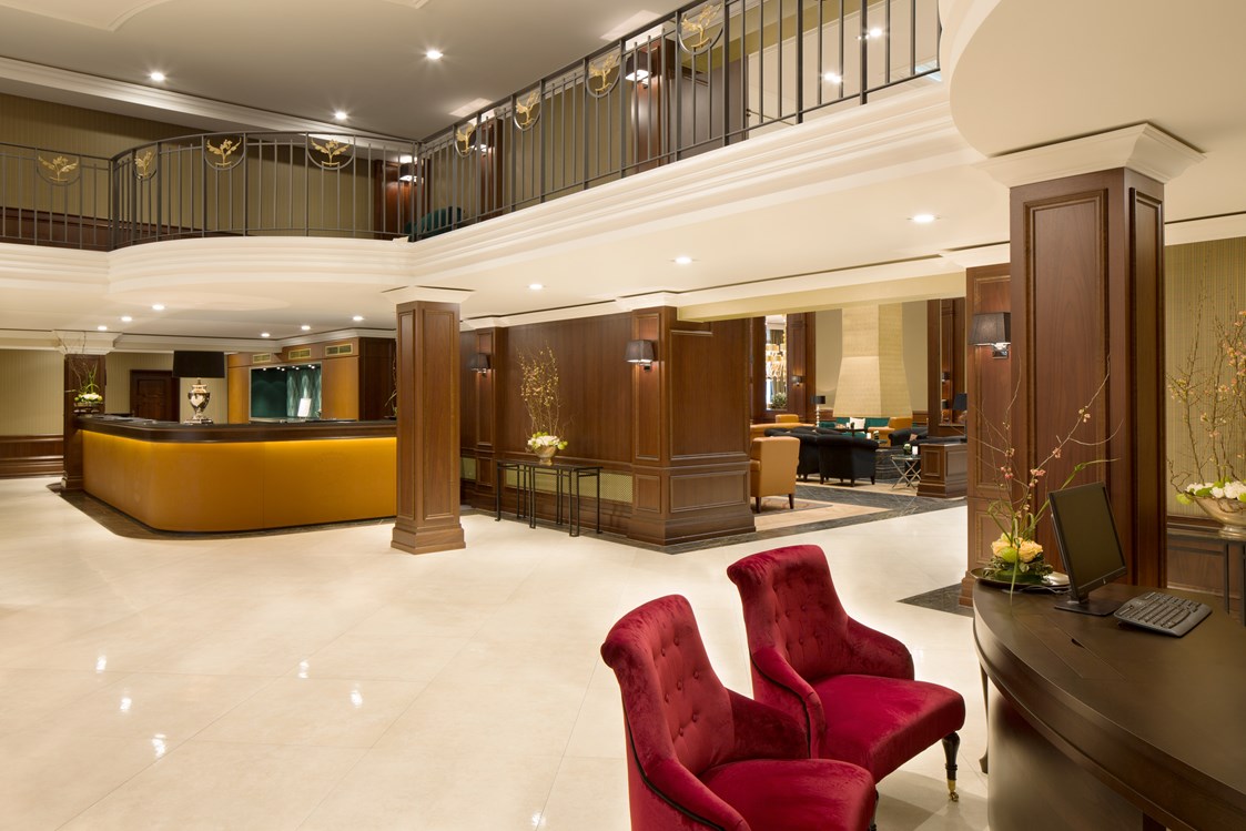 Luxushotel: Lobby - Kempinski Hotel Frankfurt Gravenbruch 