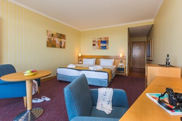 Luxushotel: Doppelzimmer  - Strand-Hotel Hübner