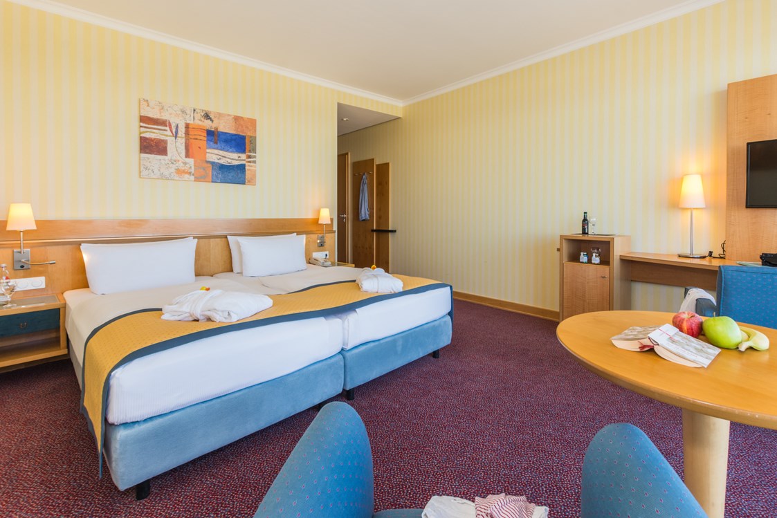 Luxushotel: Doppelzimmer - Strand-Hotel Hübner