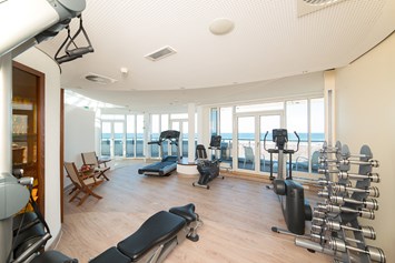 Luxushotel: Fitnessbereich - Strand-Hotel Hübner