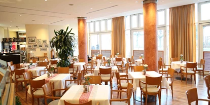 Luxusurlaub - Hotel-Schwerpunkt: Luxus & Familie - Restaurant "Hübner" - Strand-Hotel Hübner