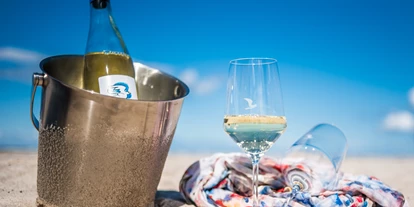 Luxusurlaub - Hotel-Schwerpunkt: Luxus & Familie - Sekt am Strand - Strand-Hotel Hübner