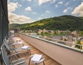 Luxushotel: Panorama-Dachterrasse - Romantik Jugendstilhotel Bellevue