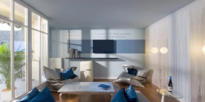 Luxusurlaub - Parkplatz: gebührenpflichtig in Gehweite - Lifestyle-Suite "425" - Romantik Jugendstilhotel Bellevue