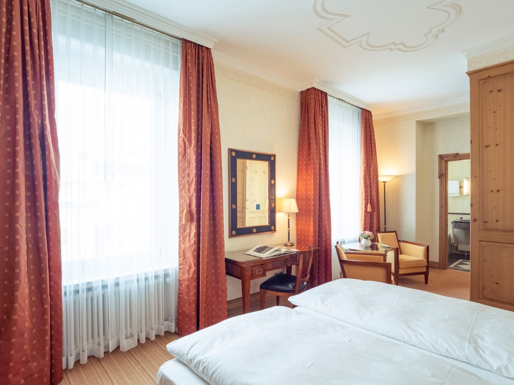 Grand Hotel Kronenhof Zimmerkategorien Doppelzimmer Standard Premium