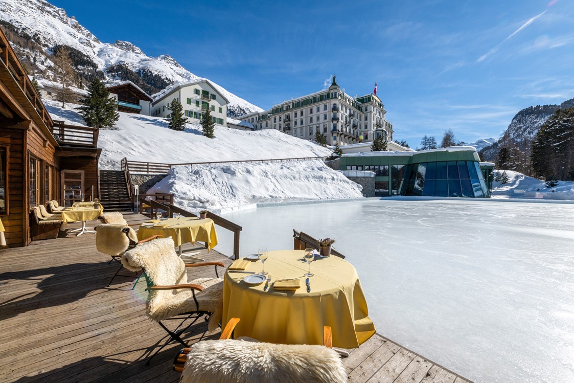 Luxushotel: Le Pavillon mit Eisplatz - Grand Hotel Kronenhof