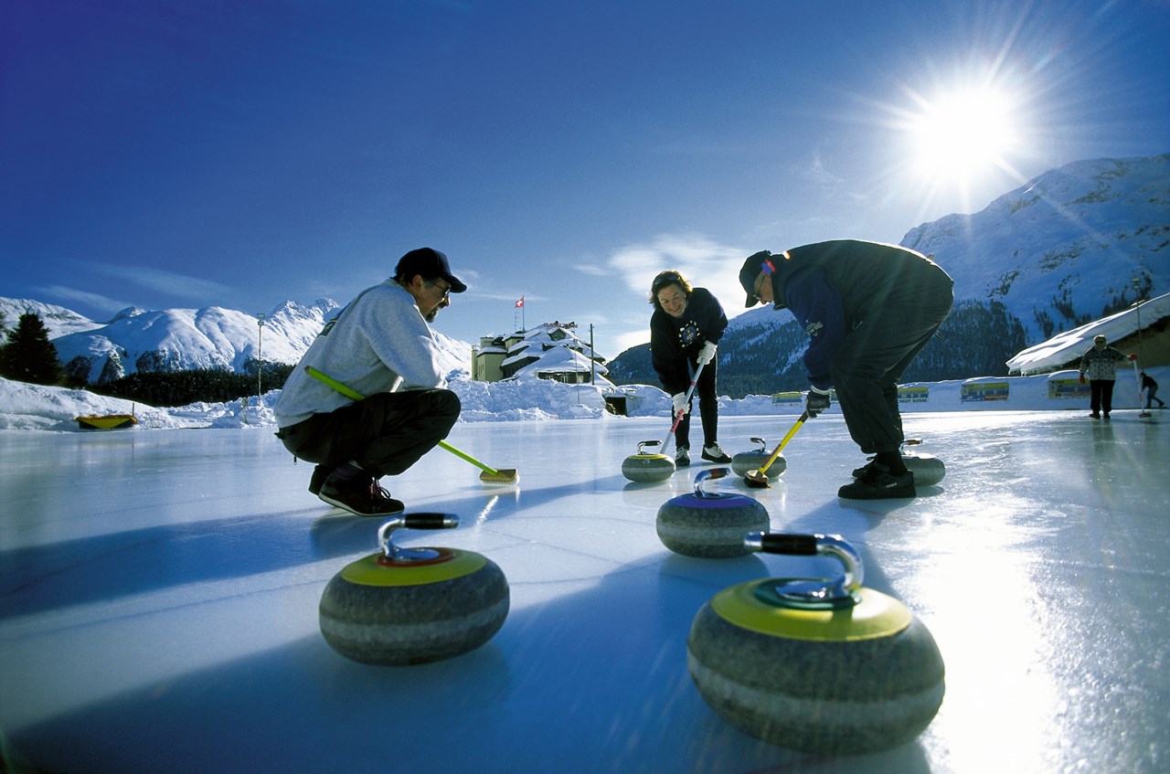Kulm Hotel St. Moritz Ausflugsziele Winter - Eissport