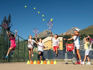 Kulm Hotel St. Moritz Ausflugsziele Sommer - Tennis