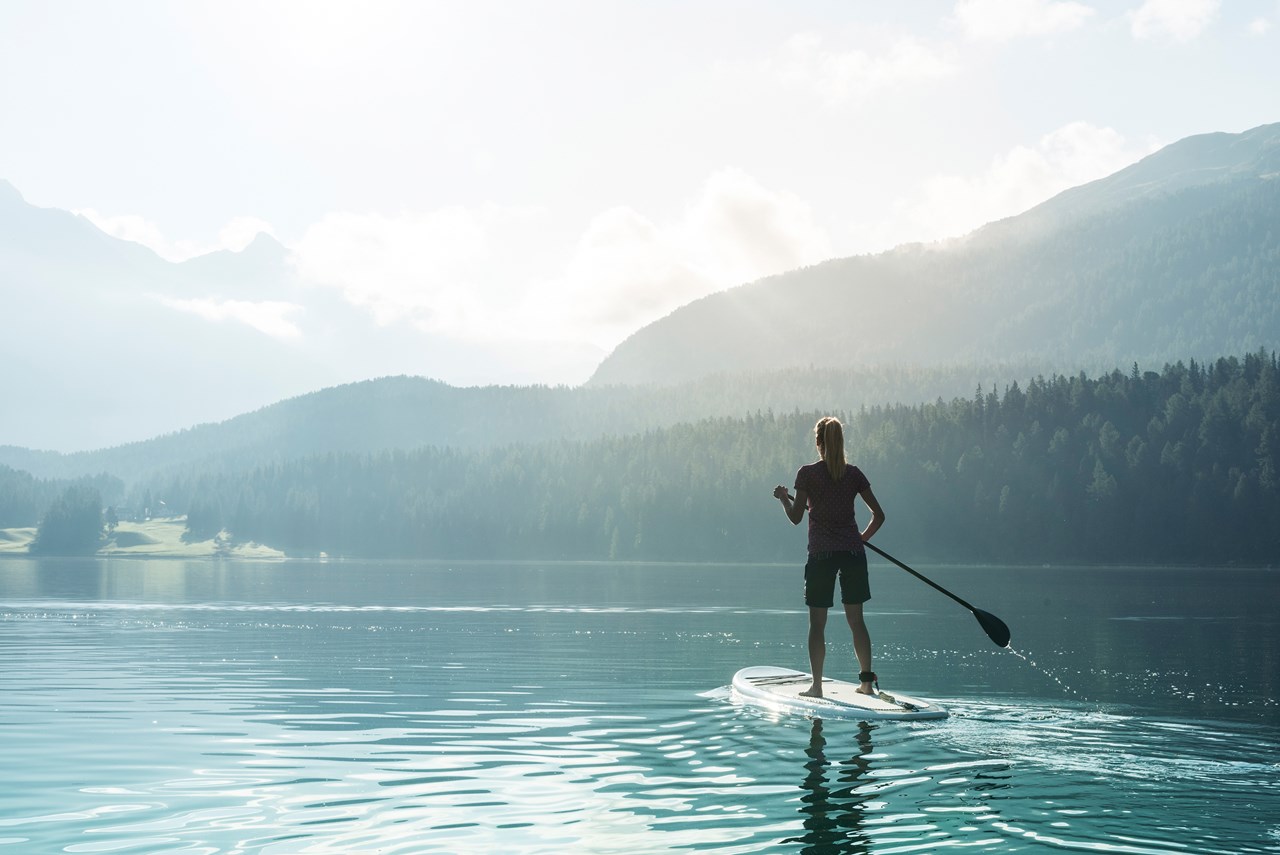 Kulm Hotel St. Moritz Ausflugsziele Sommer - Wassersport