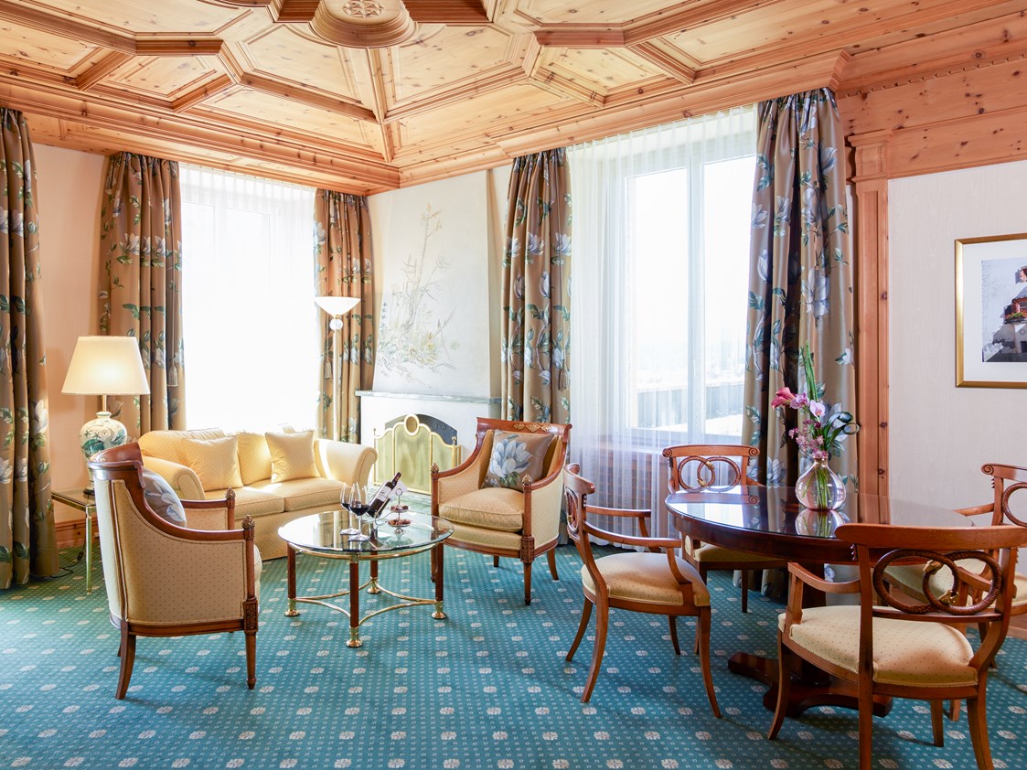 Luxushotel: Engiadina Suite - Kulm Hotel St. Moritz