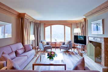 Luxushotel: 1 Schlafzimmer Suite - Kulm Hotel St. Moritz