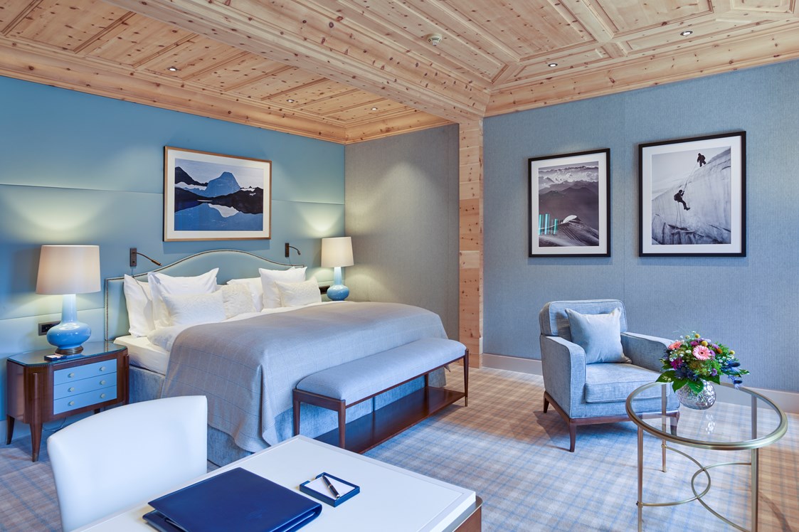 Luxushotel: Junior Suite Süd - Kulm Hotel St. Moritz