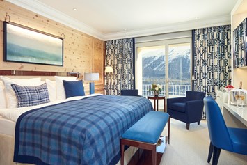 Luxushotel: Doppelzimmer Superior Süd - Kulm Hotel St. Moritz