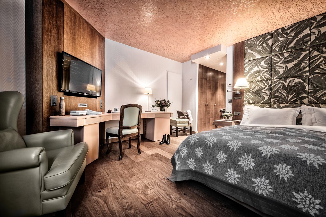 Luxushotel: Room - Tschuggen Grand Hotel