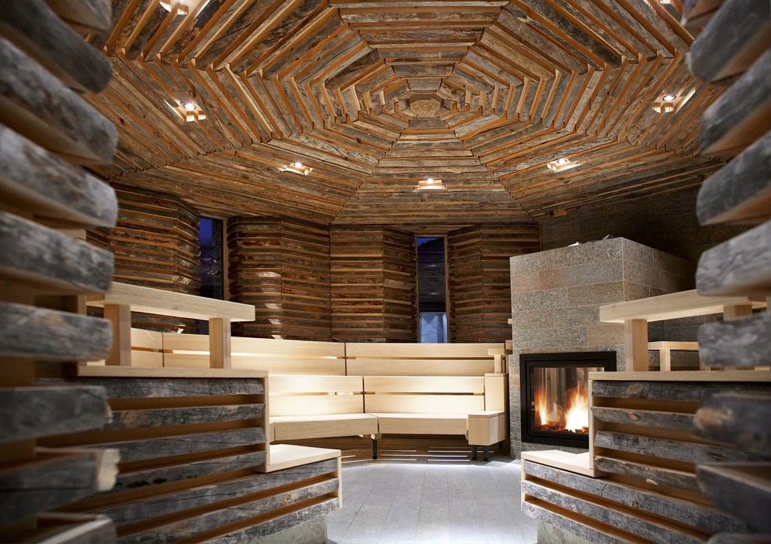 Luxushotel: Sauna - Tschuggen Grand Hotel