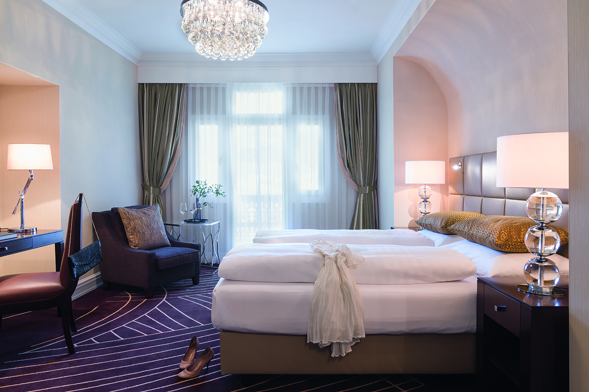 Waldhaus Flims Wellness Resort Zimmerkategorien Classic Deluxe Zimmer 30-36m"