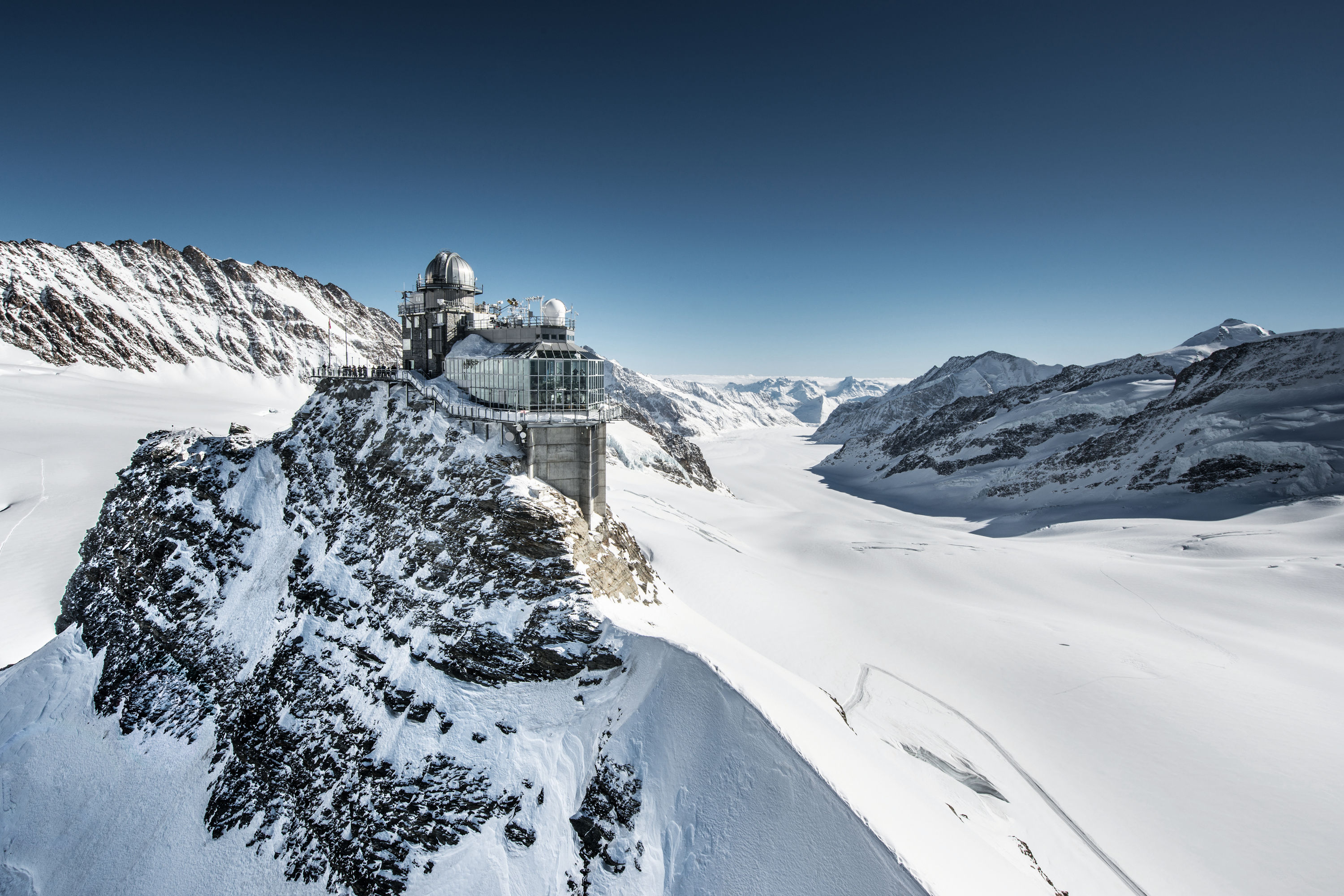 Belvedere Swiss Quality Hotel Grindelwald Ausflugsziele Jungfraujoch · Top of Europe