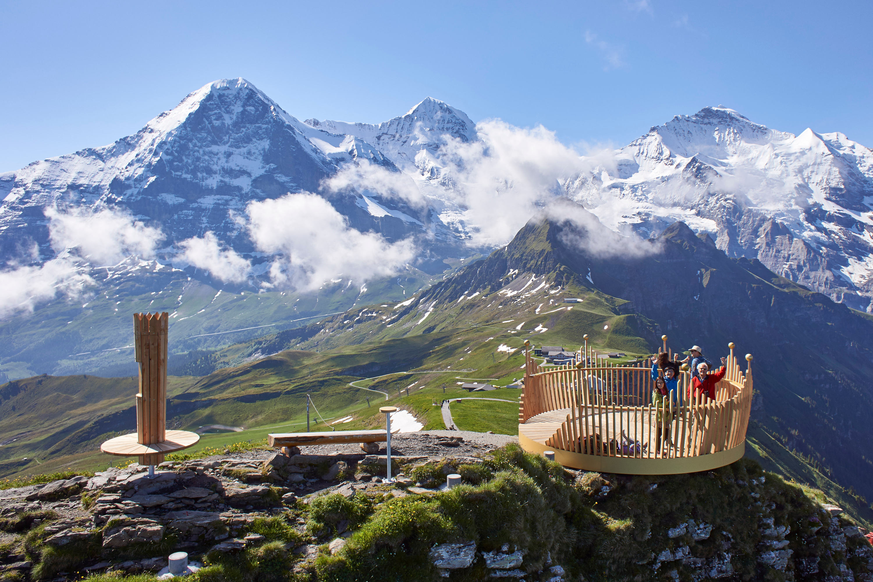 Belvedere Swiss Quality Hotel Grindelwald Ausflugsziele Grindelwald Männlichen