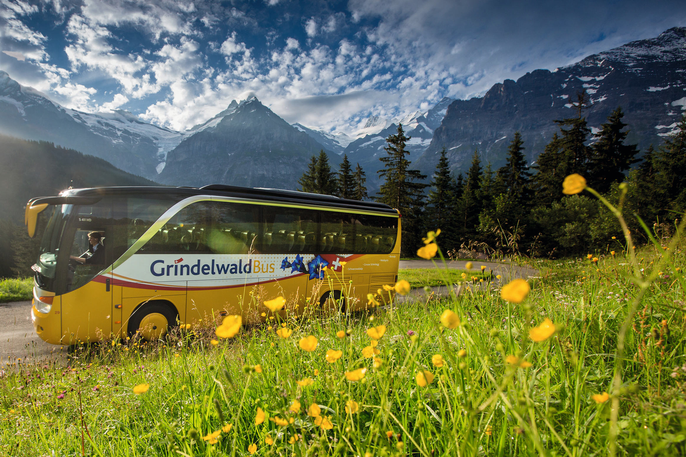 Belvedere Swiss Quality Hotel Grindelwald Ausflugsziele Grindelwald Bussalp