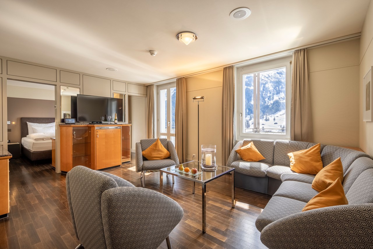 Belvedere Swiss Quality Hotel Grindelwald Zimmerkategorien Familienzimmer Eiger