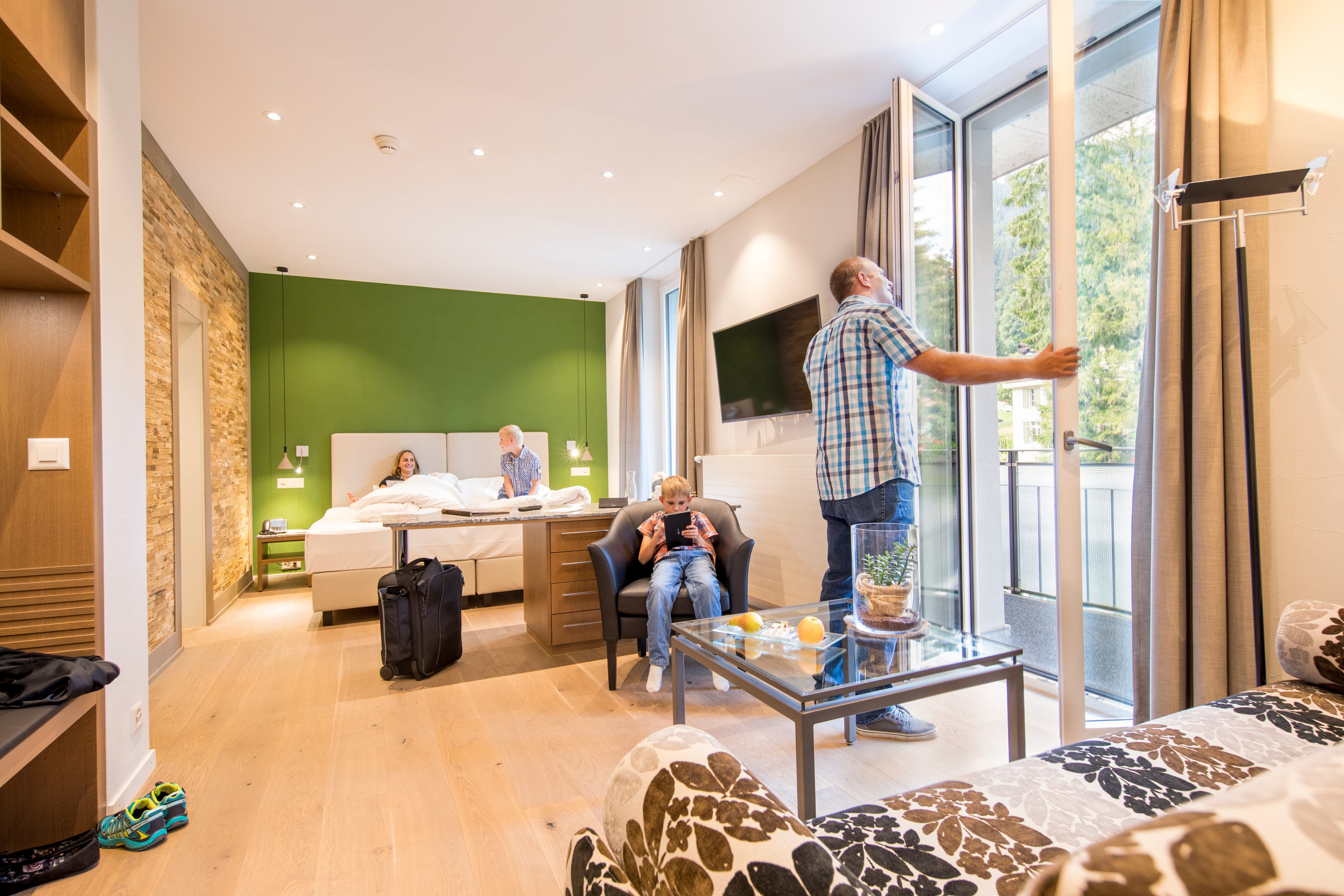 Belvedere Swiss Quality Hotel Grindelwald Zimmerkategorien Familienzimmer Mettenberg