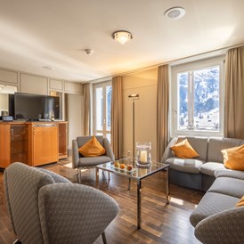 Luxushotel: Familienzimmer Eiger, Hotel Belvedere Grindelwald - Belvedere Swiss Quality Hotel Grindelwald