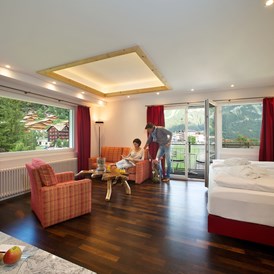 Luxushotel: Deluxe Doppelzimmer, Hotel Belvedere Grindelwald - Belvedere Swiss Quality Hotel Grindelwald