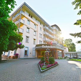 Luxushotel: Hotel Belvedere Grindelwald im Sommer - Belvedere Swiss Quality Hotel Grindelwald