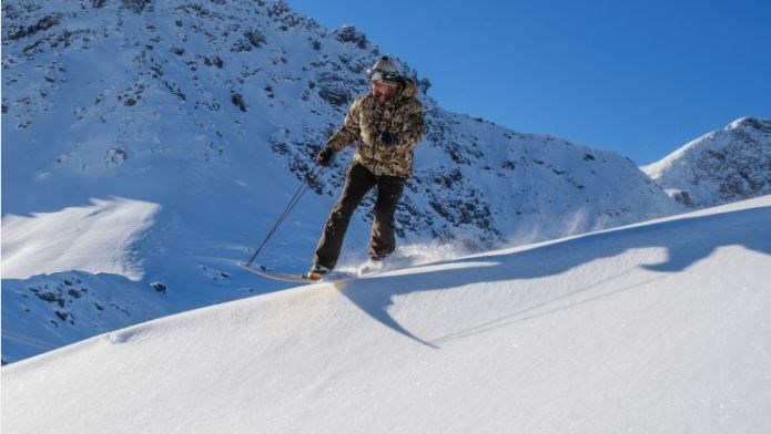Valsana Hotel Arosa Ausflugsziele Snow trifft Surf – Snurfen in den Bergen Arosas