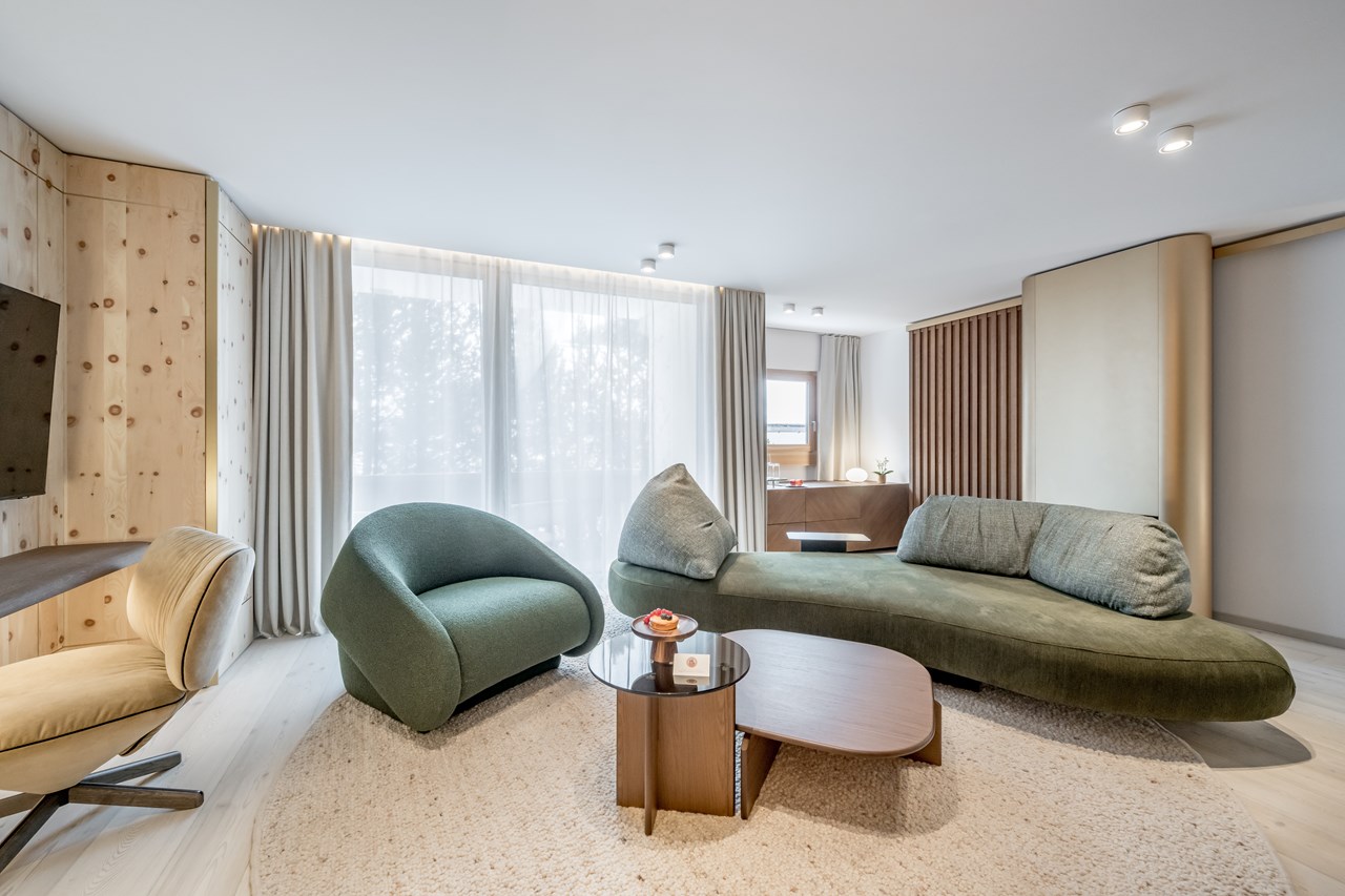 Relais & Châteaux Chasa Montana Zimmerkategorien Turmsuite