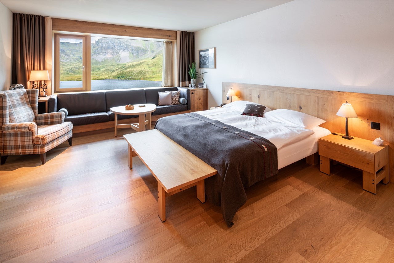 Frutt Mountain Resort Zimmerkategorien Doppelzimmer Seesicht